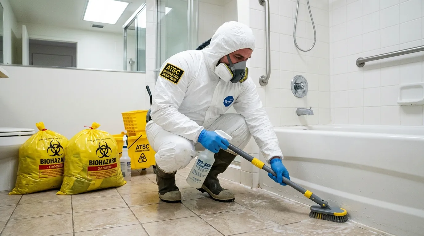 Decontamination equipment deployed for Blood Cleanup in Dresher